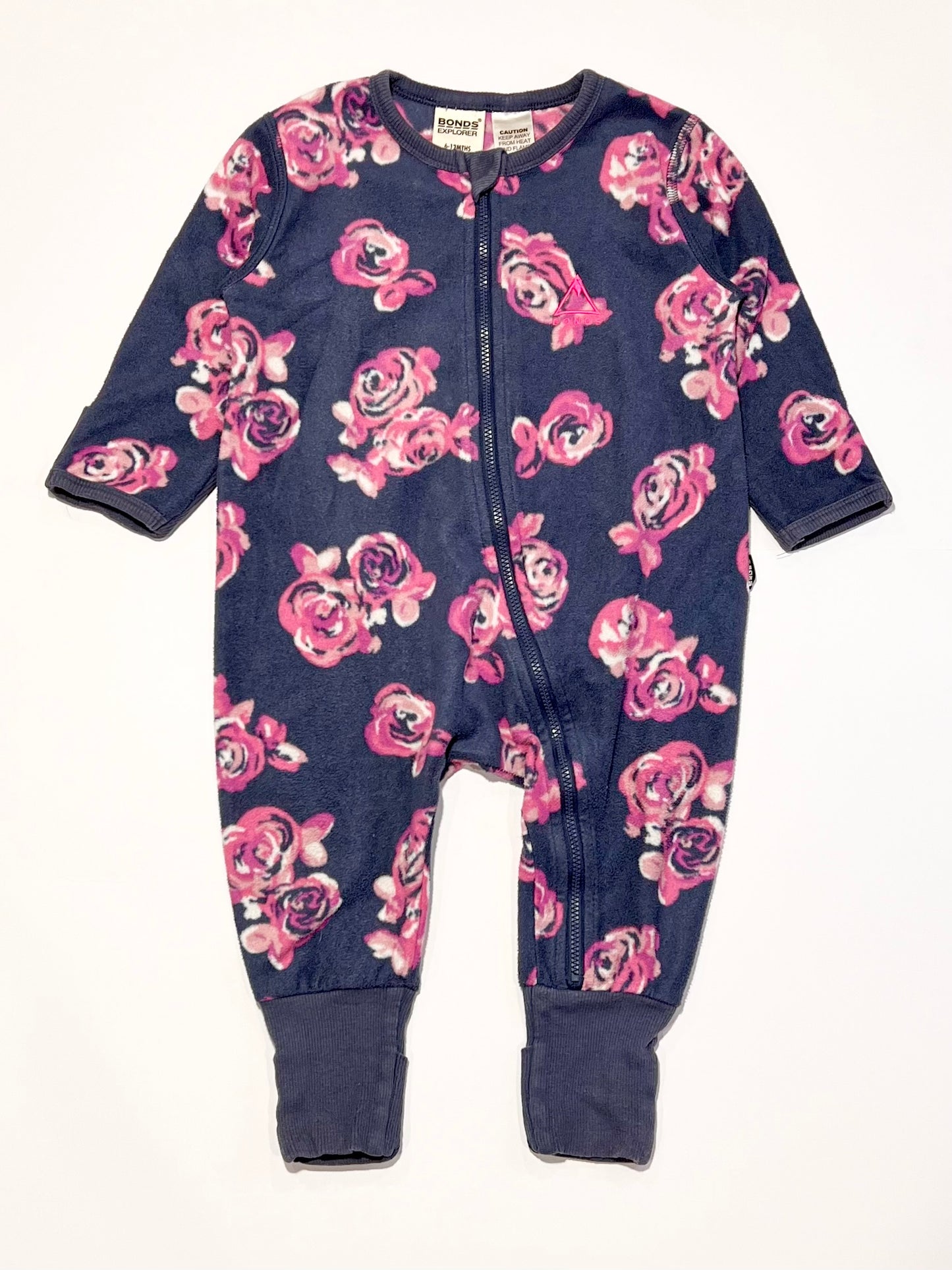 Fleece Zippy Wondersuit - Size 0