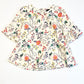 Floral corduroy top - Size 2
