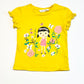 Yellow sequined tee - Size 2