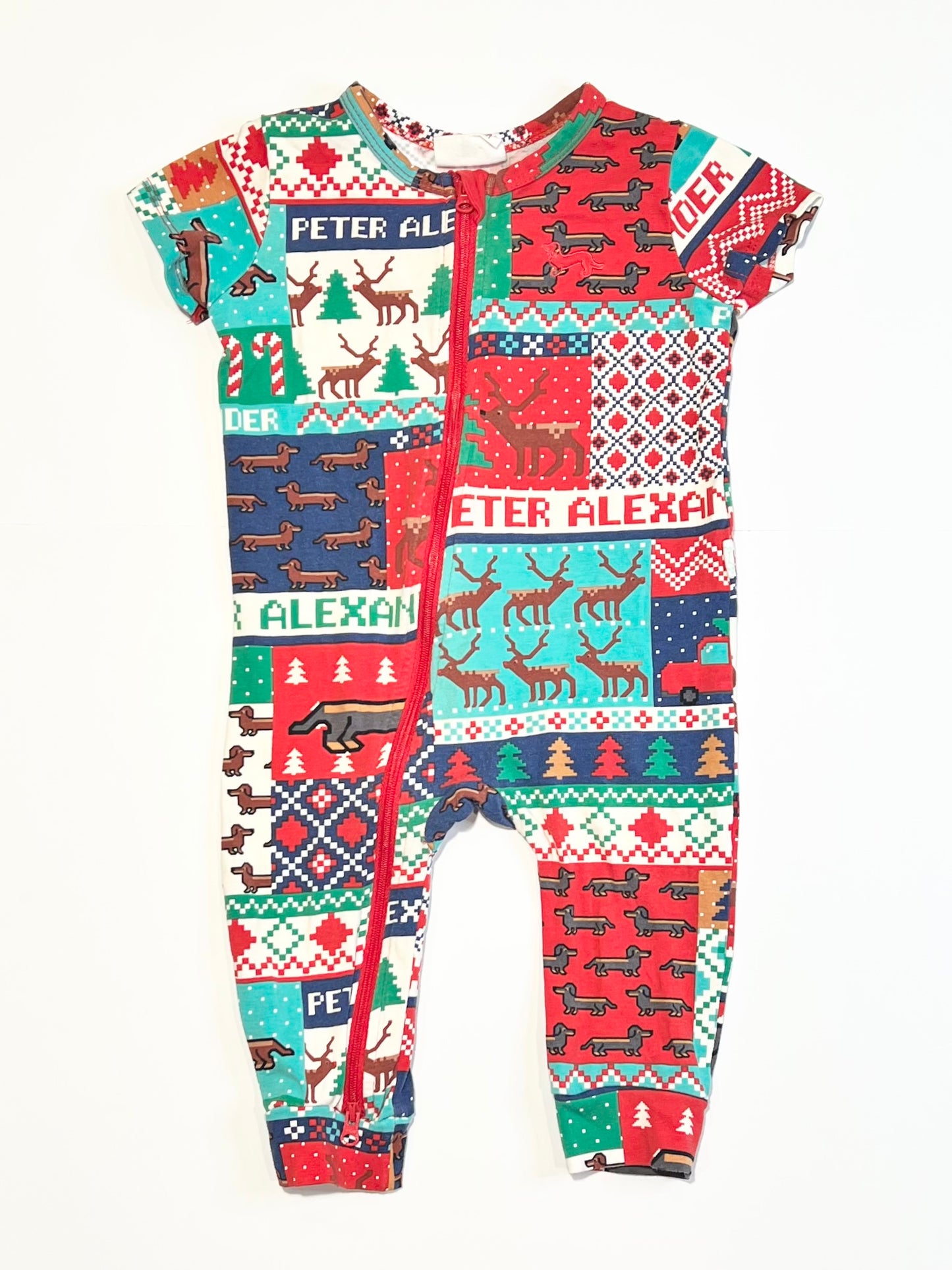 Christmas romper - Size 0