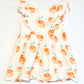 Cotton peaches dress - Size 2