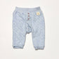 Blue quilted trackies - Size 00