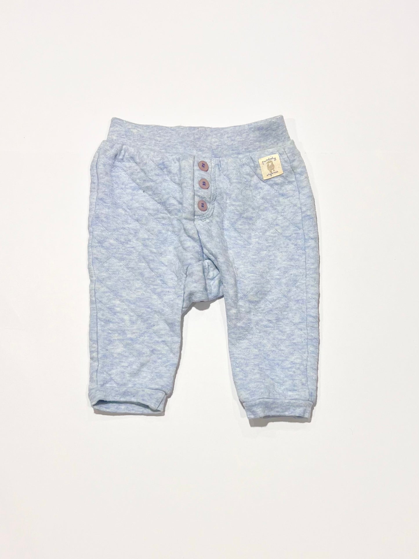 Blue quilted trackies - Size 00