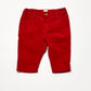 Red corduroy pants - Size 00