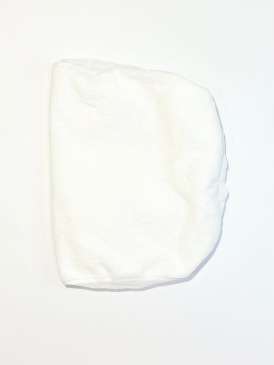 Bassinet fitted mattress protector