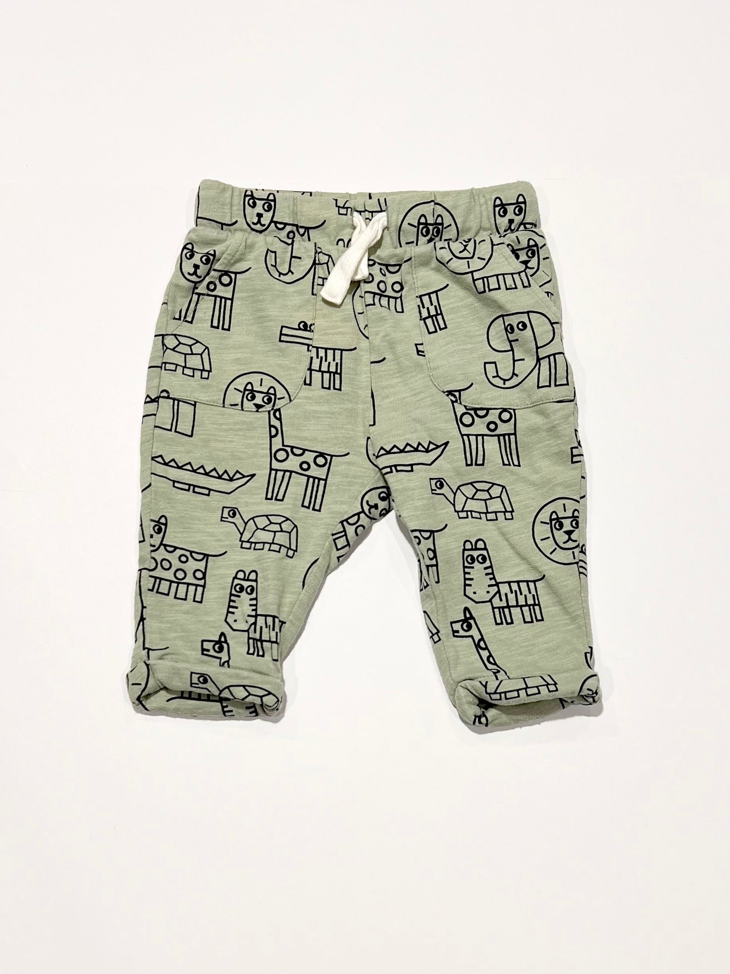 Green animals pants - Size 00