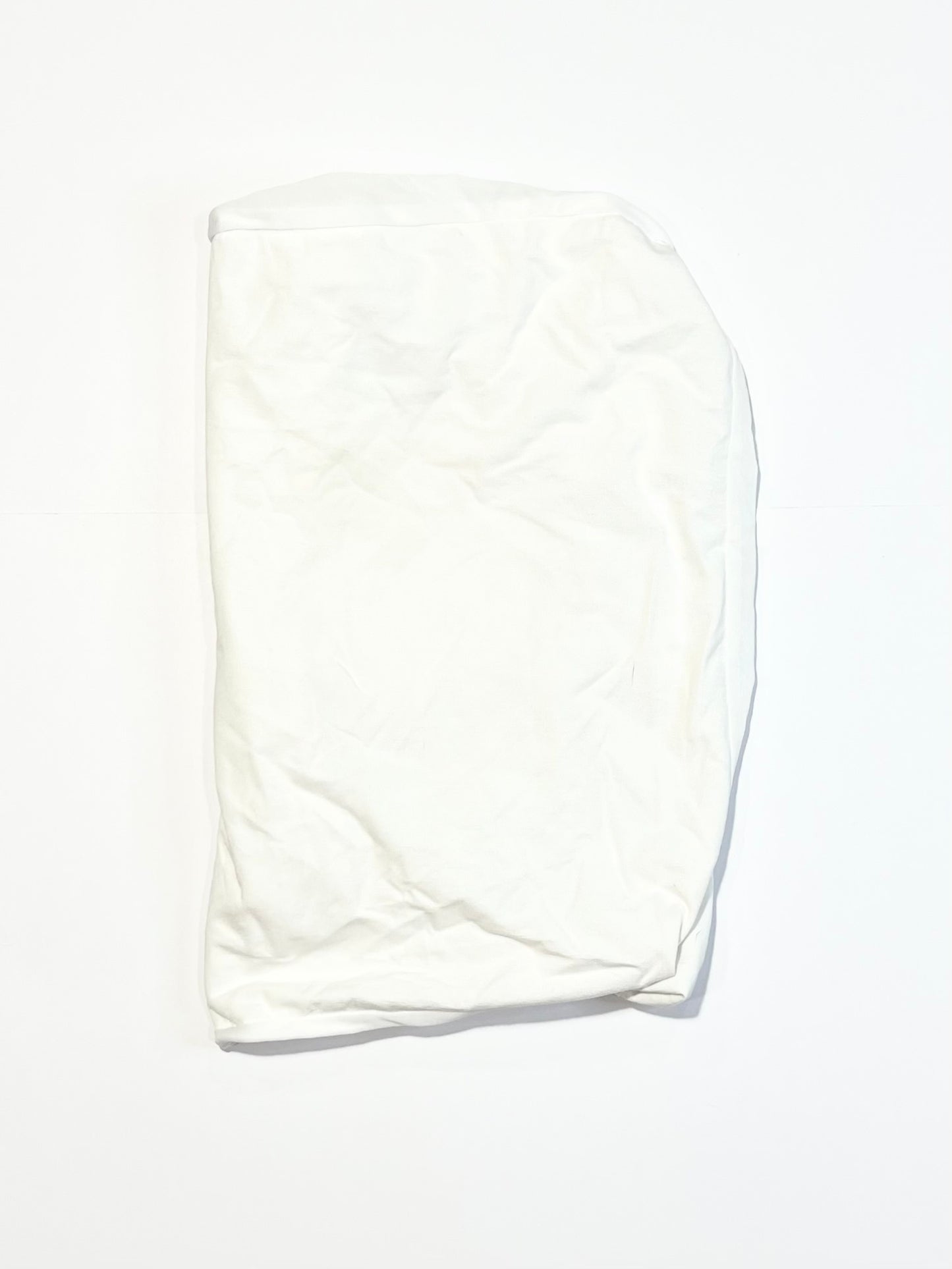 Bassinet fitted mattress protector