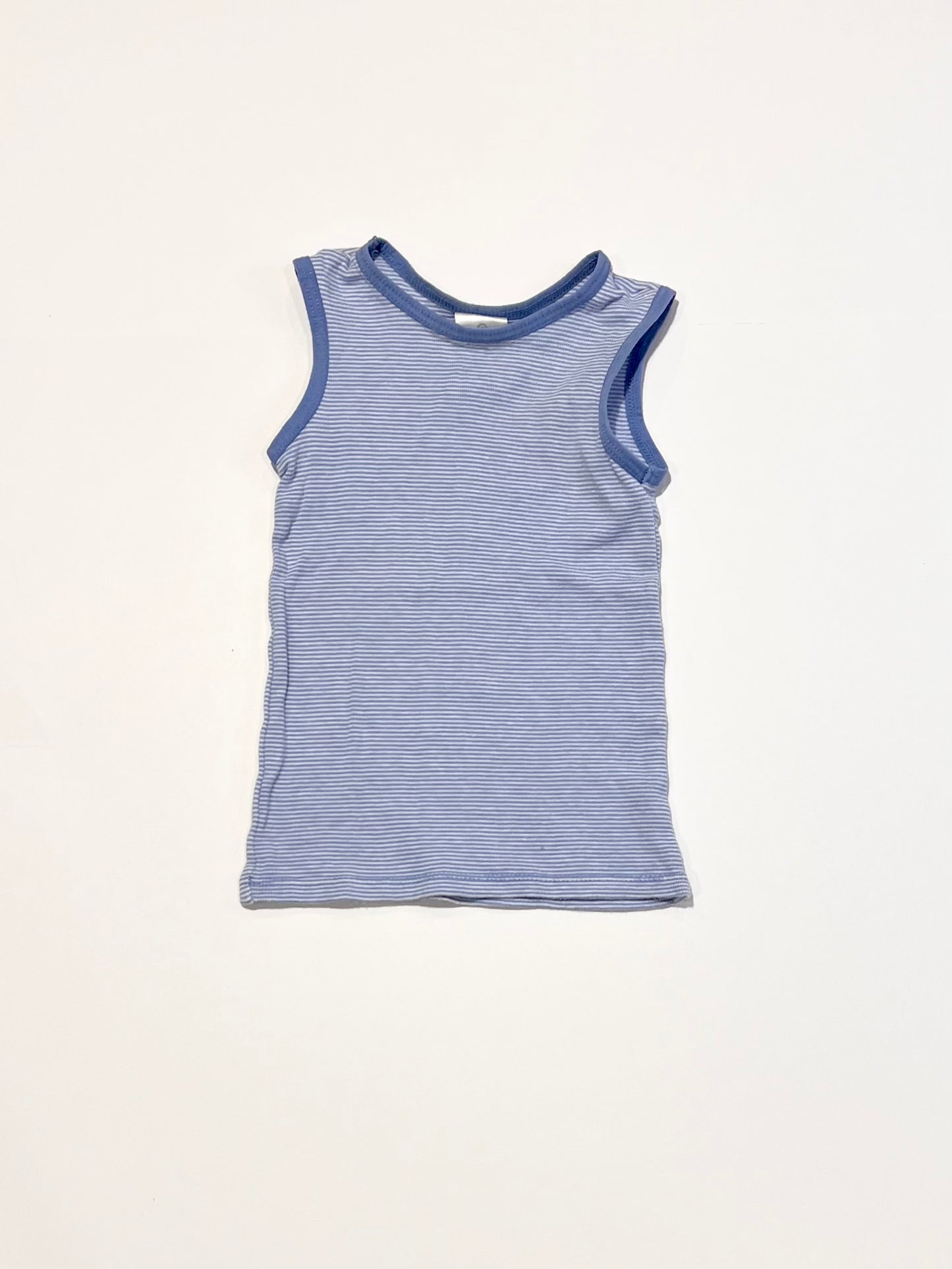Blue striped singlet - Size 00