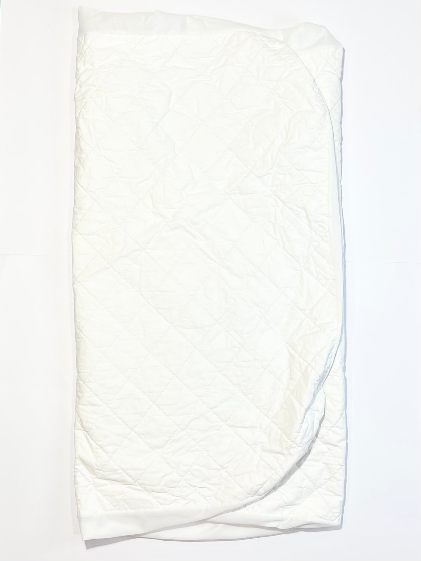 Cot fitted mattress protector