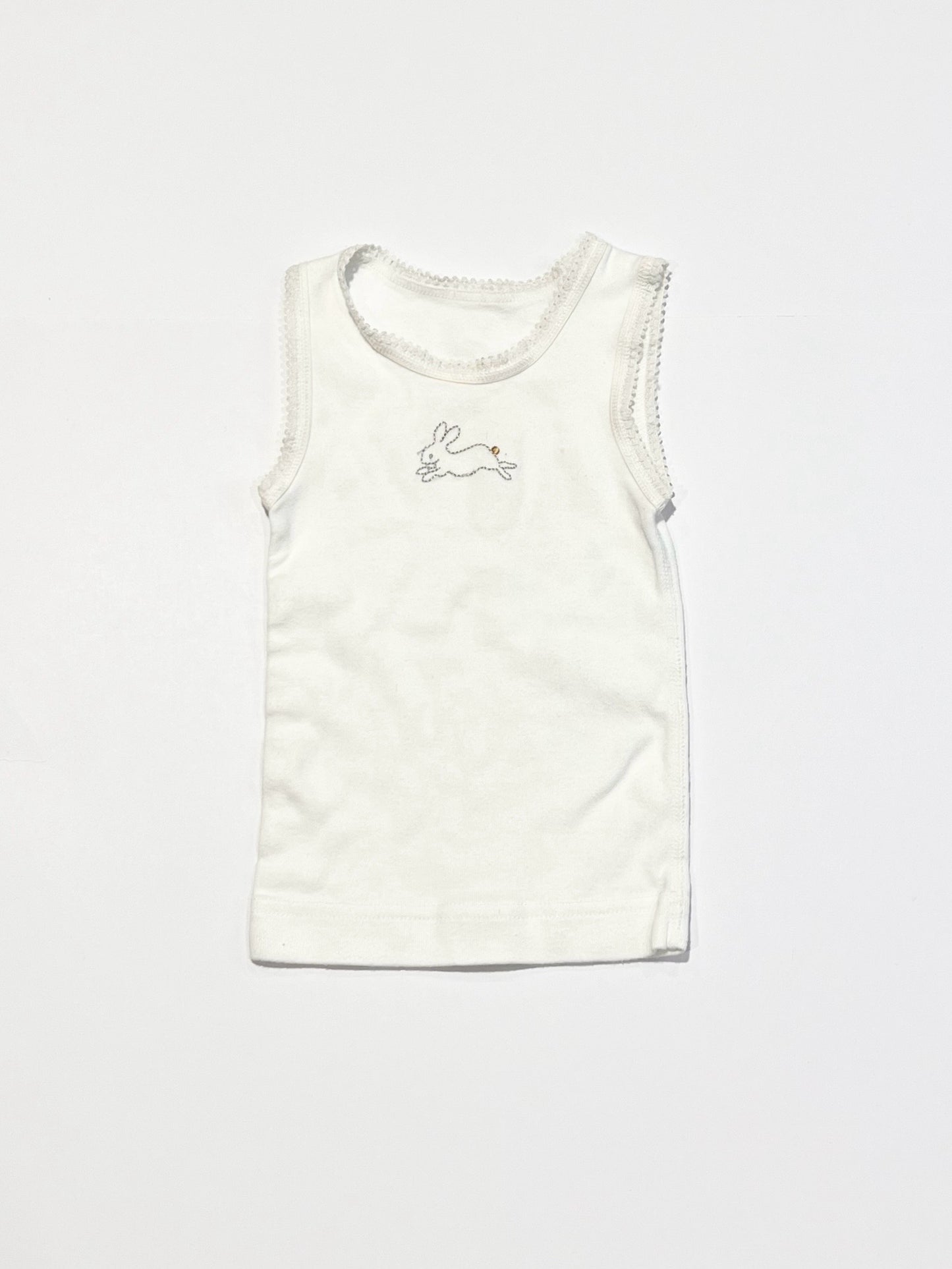 Grey bunny singlet - Size 00