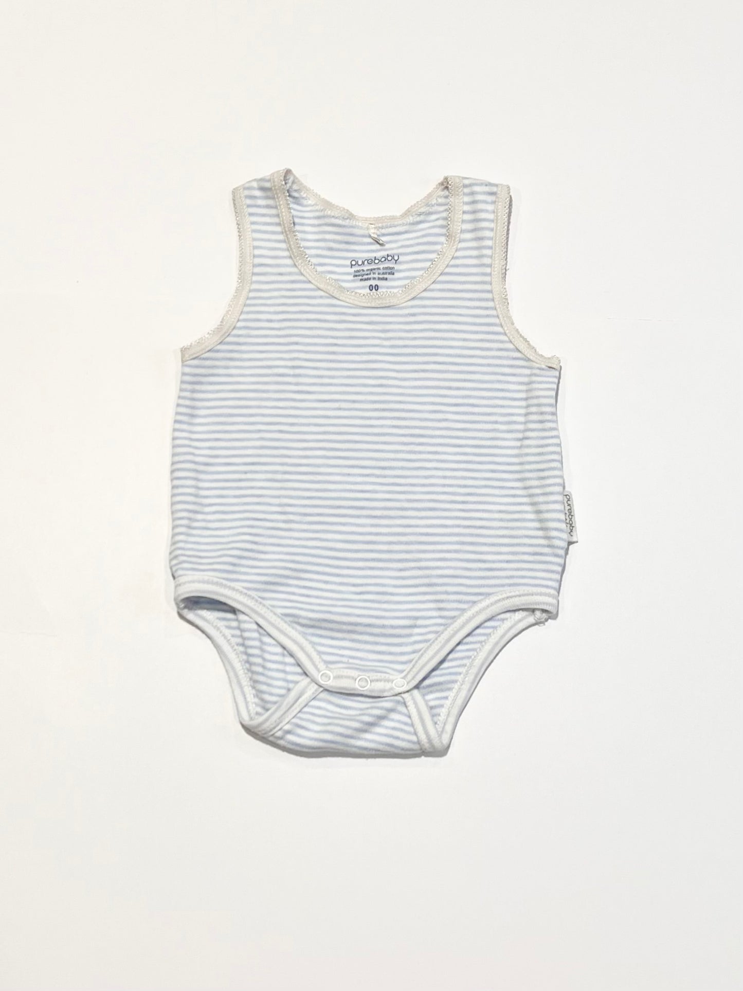 Blue striped bodysuit - Size 00