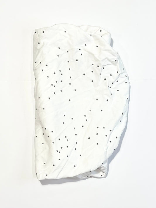 Bassinet fitted sheet jersey