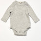 Grey ribbed bodysuit - Size 00