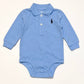 Blue polo bodysuit - Size 00