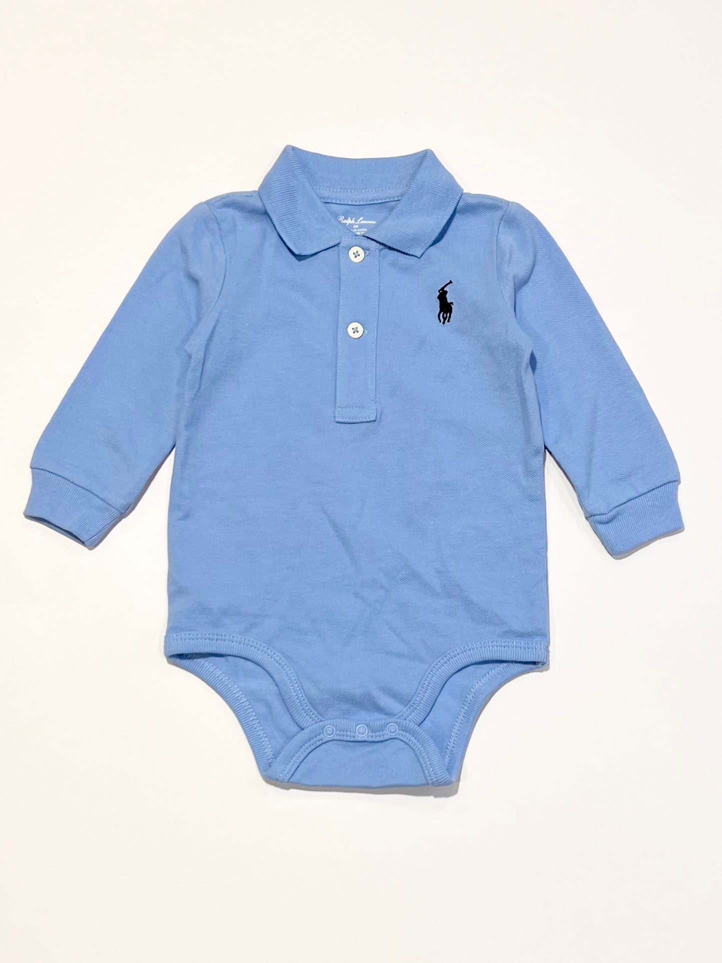 Blue polo bodysuit - Size 00