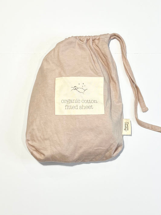 Bassinet fitted sheet jersey