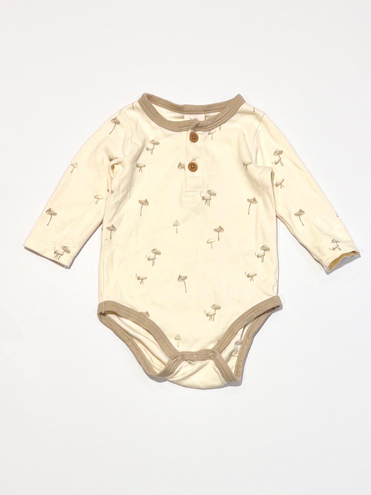 Grey mushrooms bodysuit - Size 00