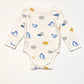 Blue birds bodysuit - Size 00