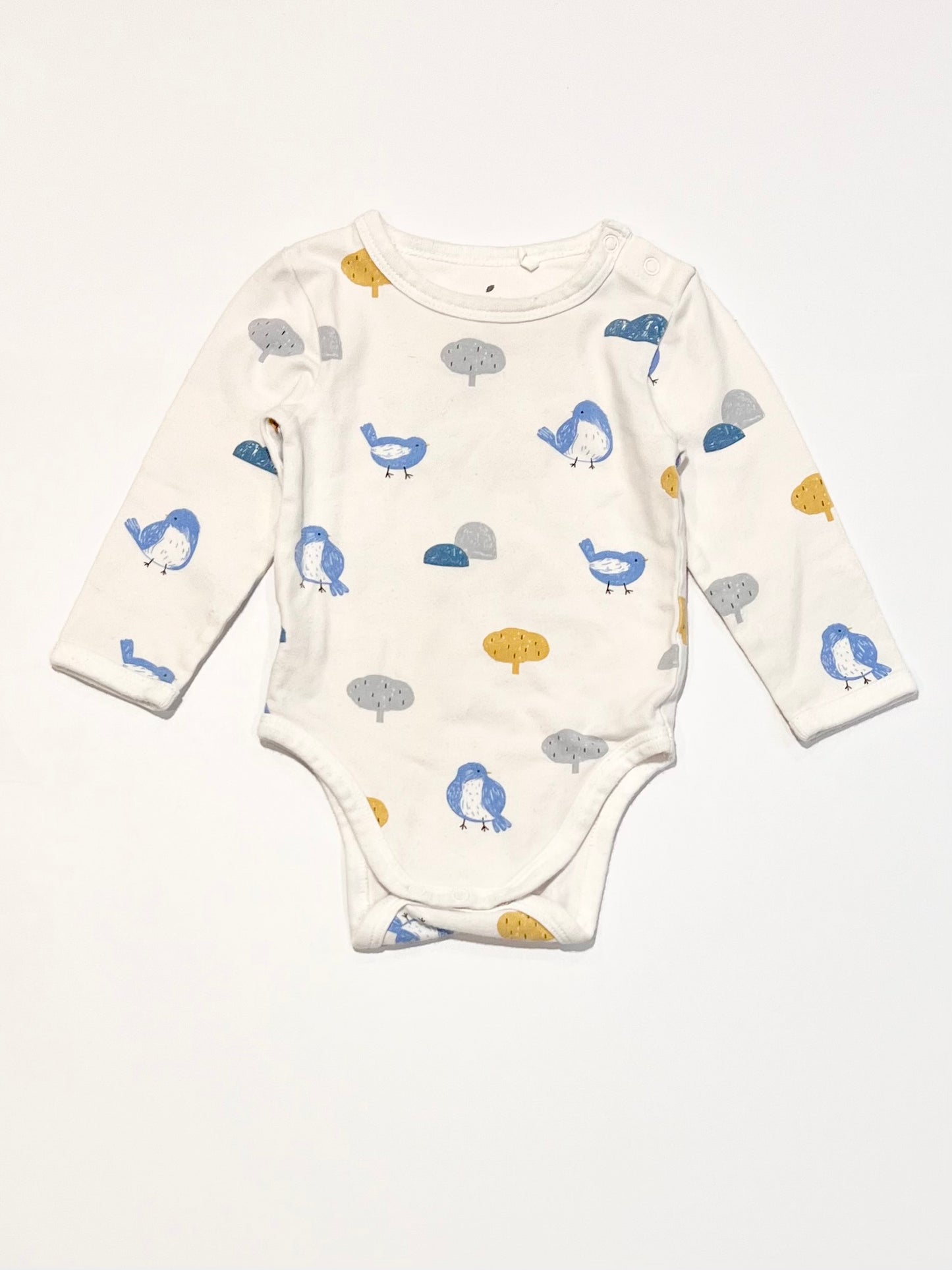 Blue birds bodysuit - Size 00