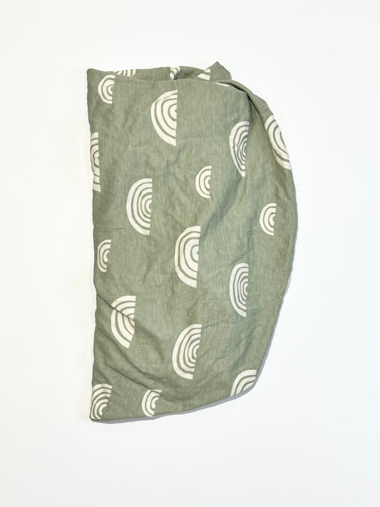 Bassinet fitted sheet jersey