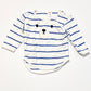 Striped bear top - Size 00