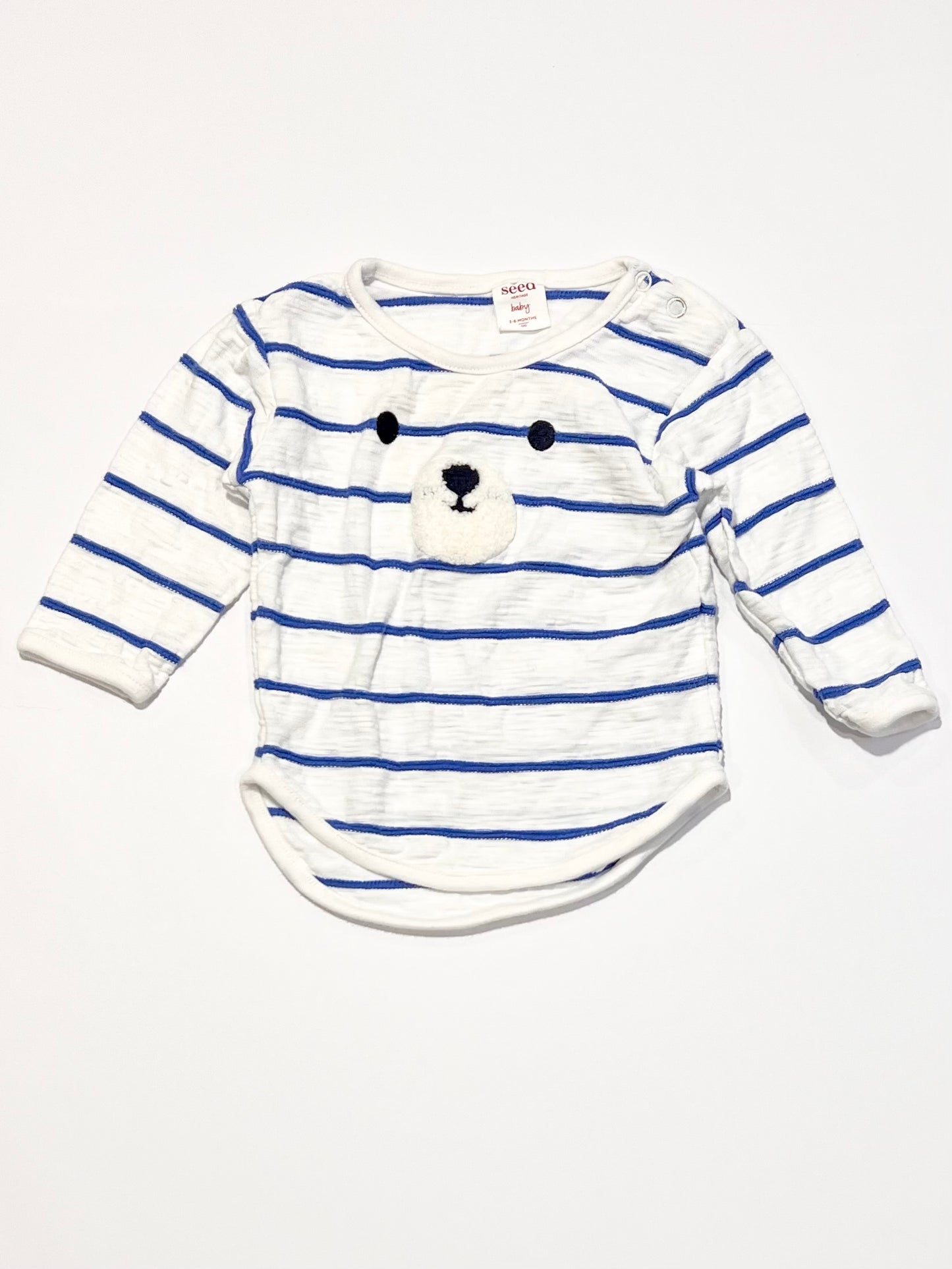 Striped bear top - Size 00