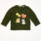 Green animals top - Size 00