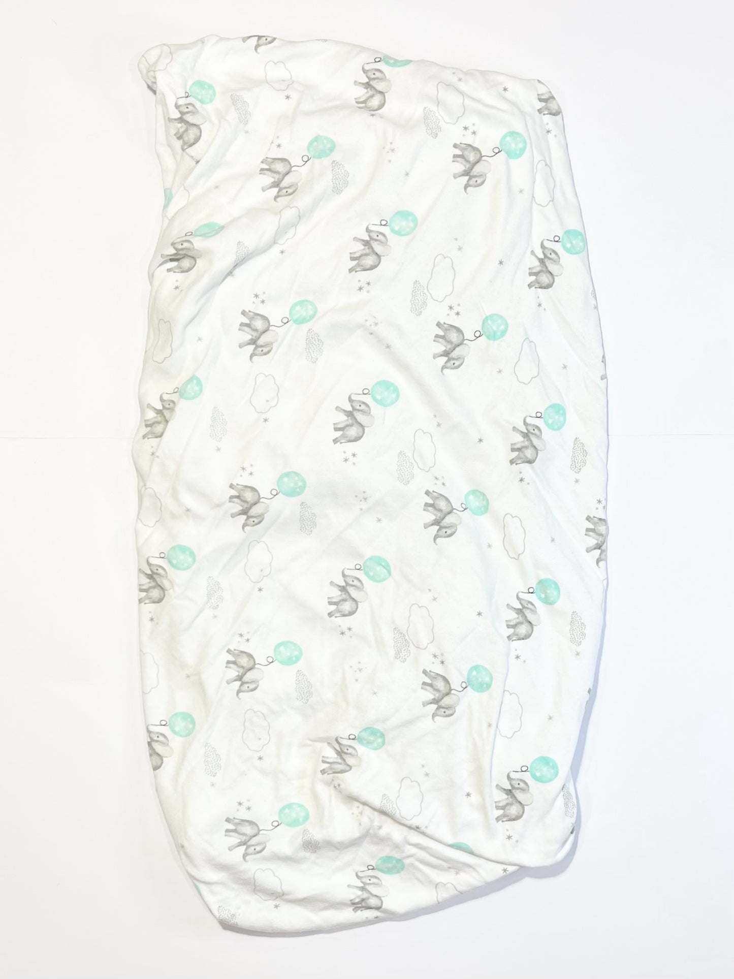 Cot fitted sheet jersey