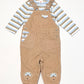 Corduroy overalls set brand new - Size 00