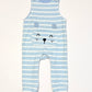 Striped waffle overalls - Size 00