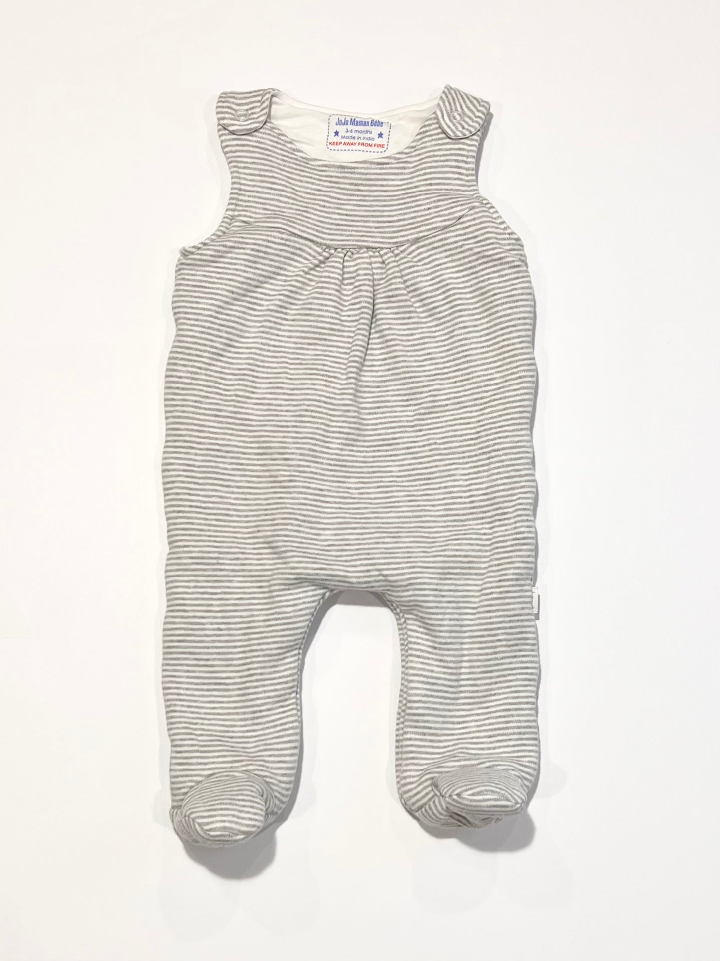 Striped padded overalls - Size 00