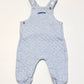 Blue quilted overalls - Size 00