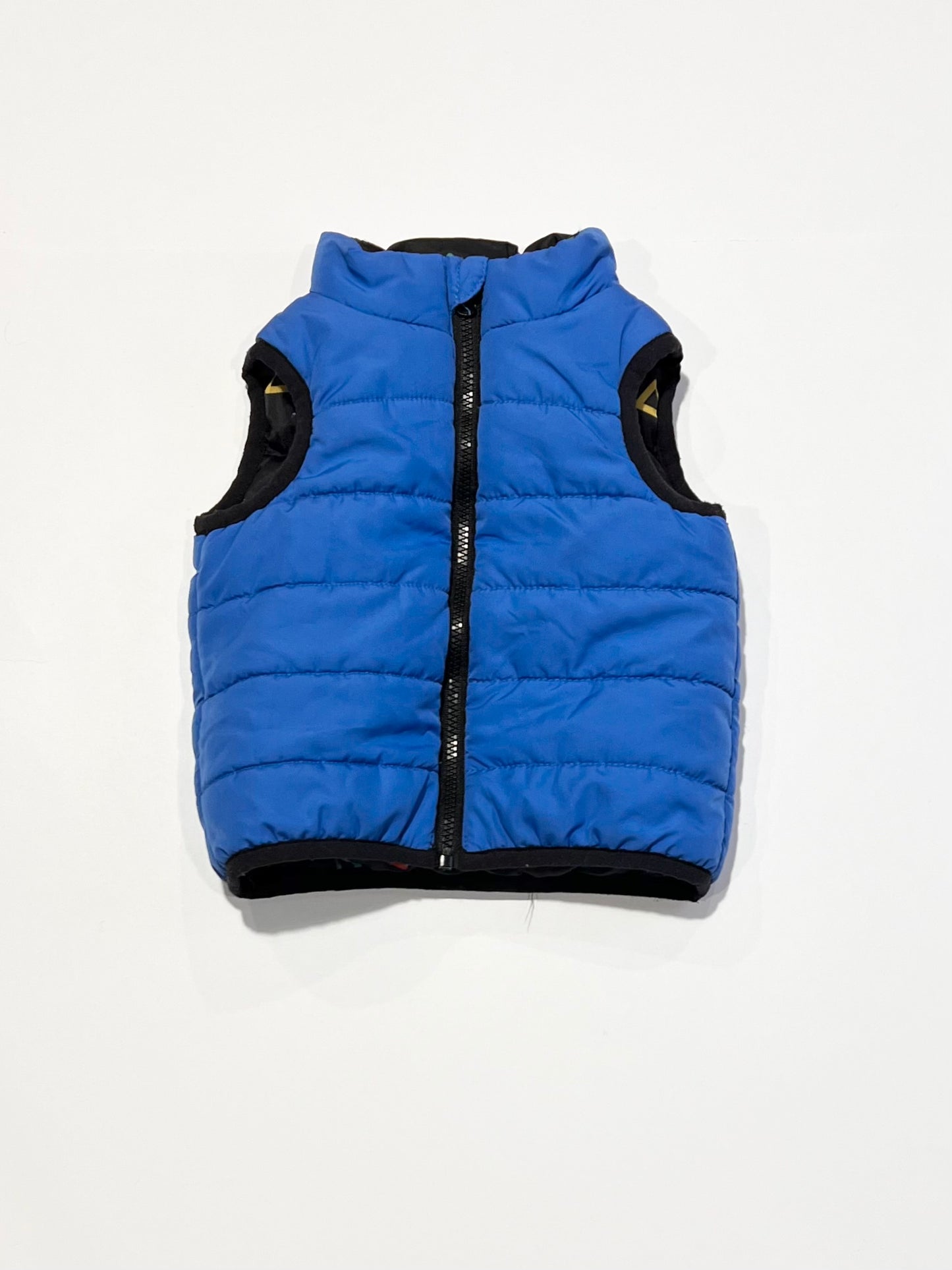 Blue puffer vest - Size 00