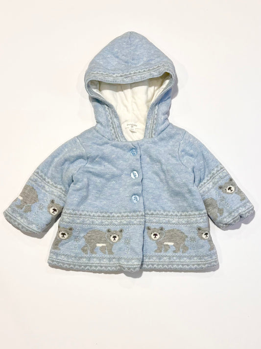 Padded knit jacket - Size 00