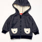 Sherpa zip hoodie - Size 00