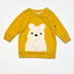 Yellow bear sweater - Size 00