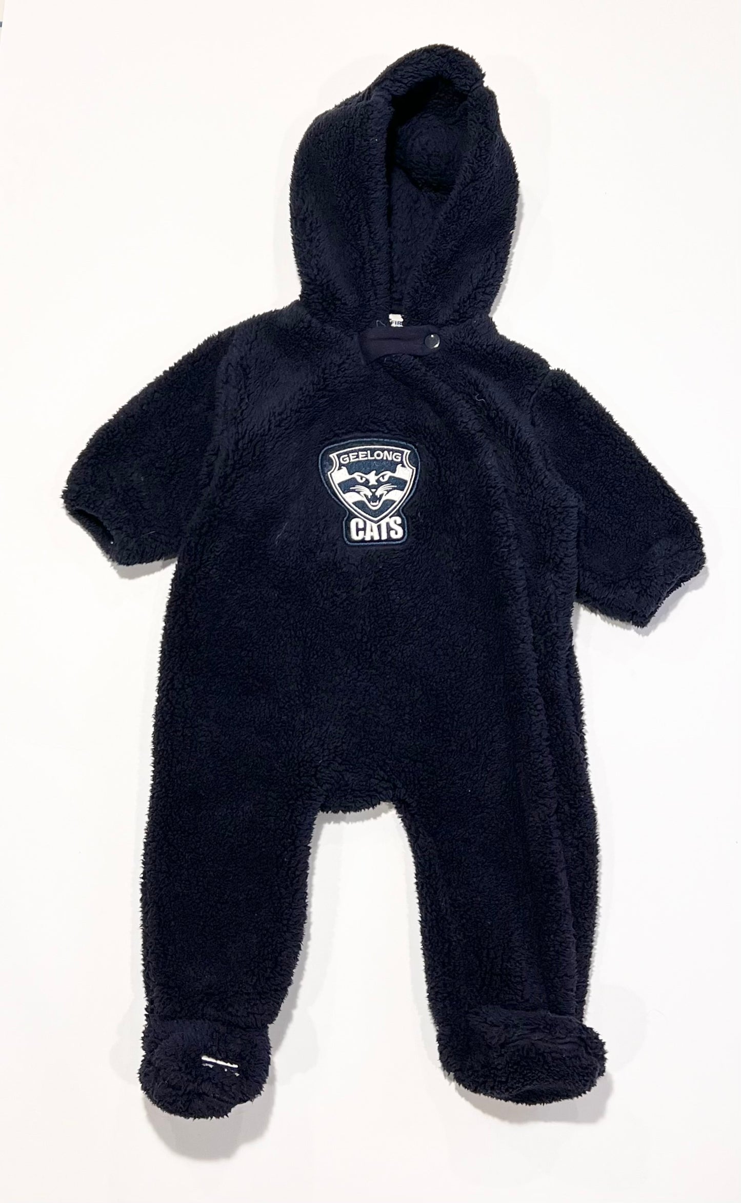 Geelong Cats fleece coverall - Size 00