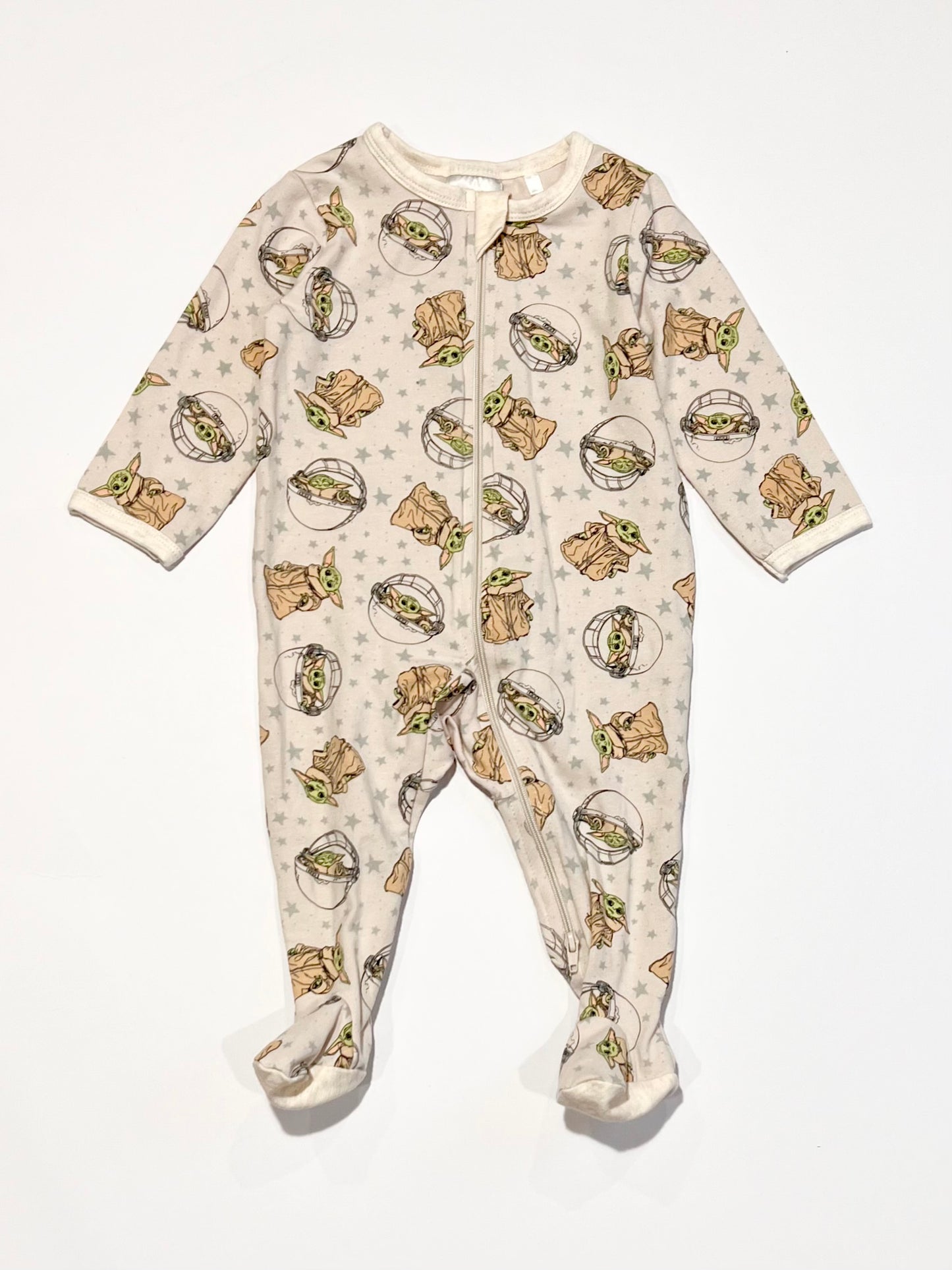 Yoda zip onesie - Size 00