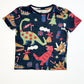 Christmas dino tee - Size 3