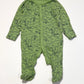 Green animals onesie - Size 00