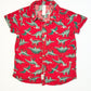 Christmas dinos shirt - Size 2