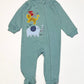 Animals zip onesie brand new - Size 00