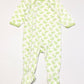 Green beans zip onesie - Size 00