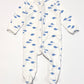 Whales zip onesie - Size 00