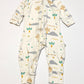 Cream zip onesie - Size 00