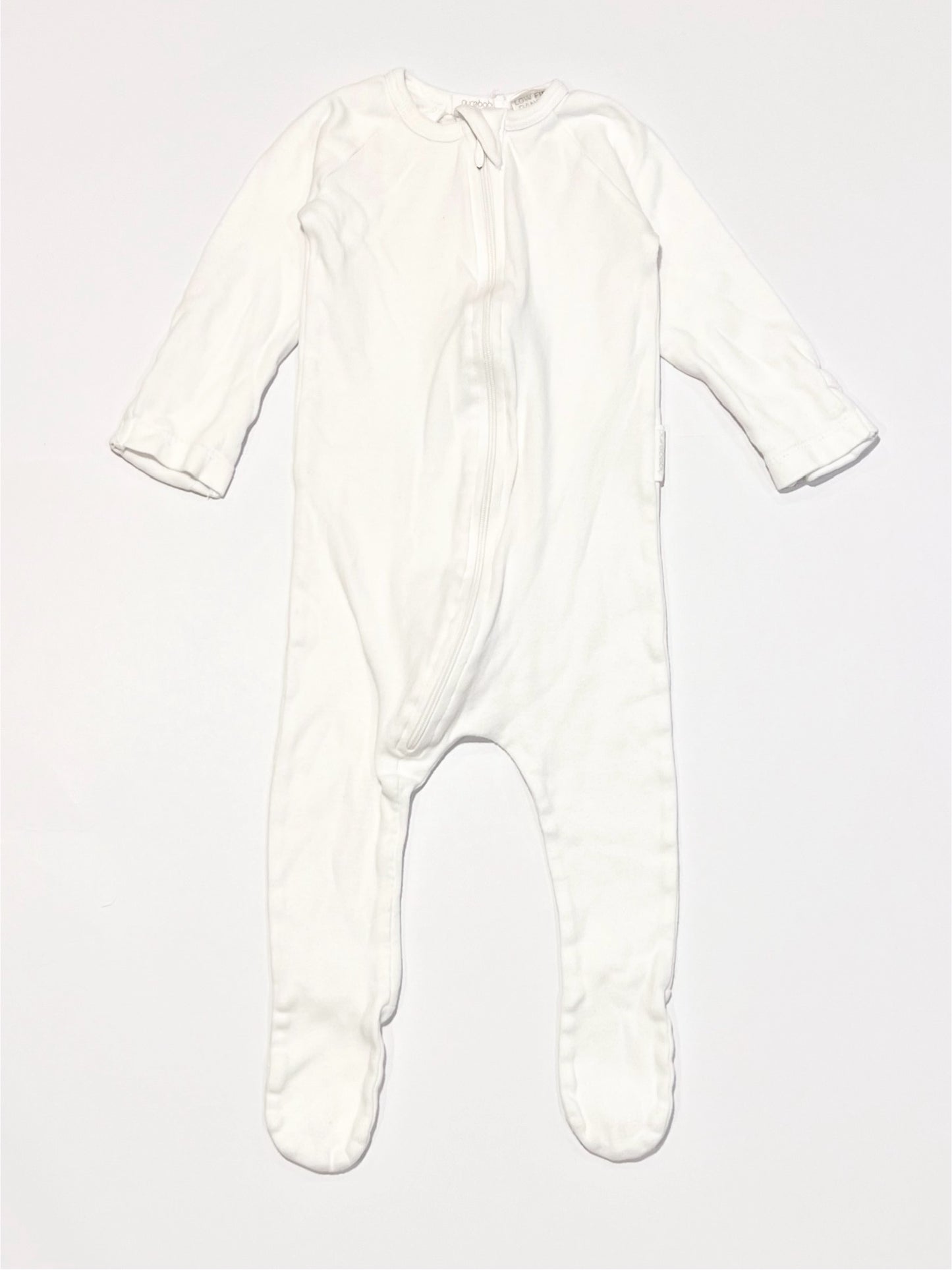 White zip onesie - Size 00