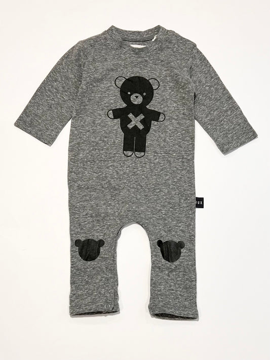 Grey bear onesie - Size 00