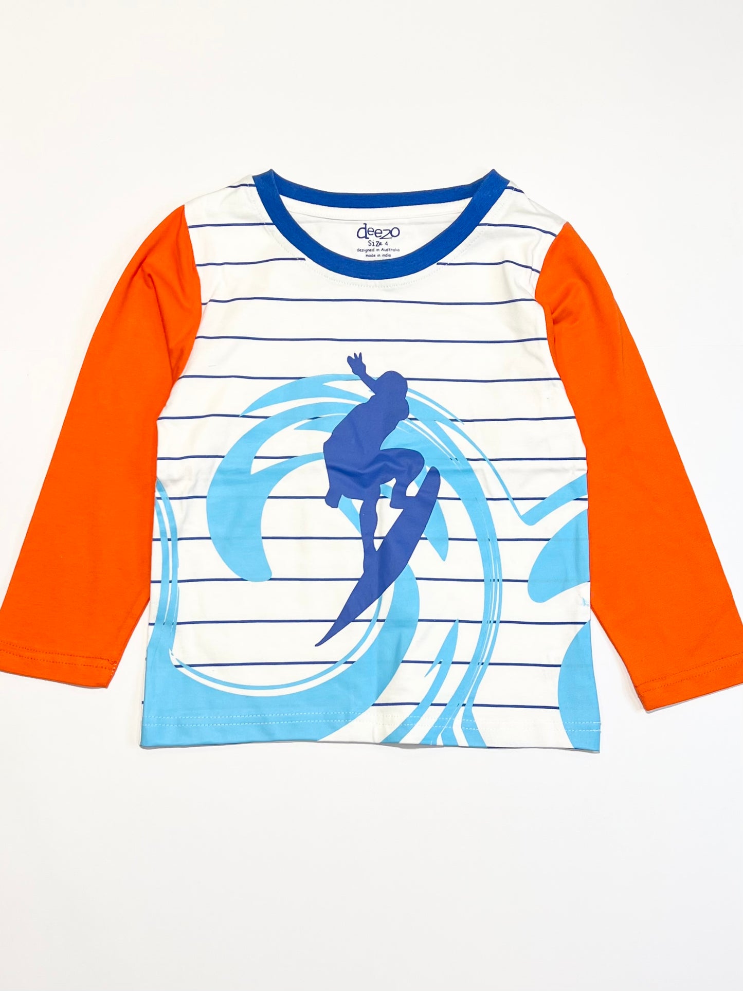 Striped surfer top - Size 4