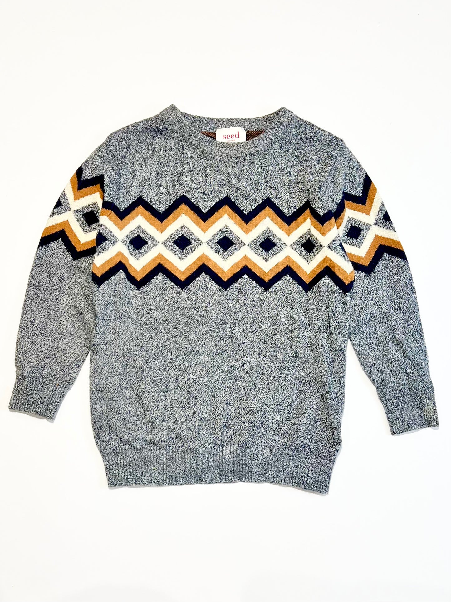 Navy knit jumper - Size 4