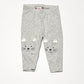 Grey cat leggings - Size 00
